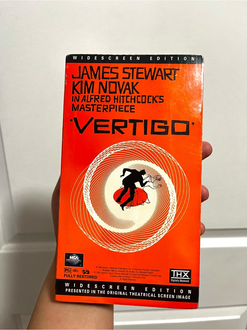 Vertigo VHS, 1997 MCA NEW Sealed Alfred Hitchcock